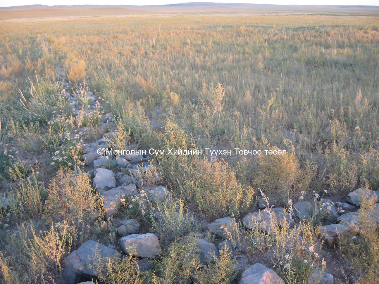 Талын модонгийн хийдийн туурь/7/